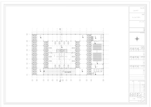 Yasin Delavar | Portfolio / Art and Architecture Faculty / Blueprints / Gisel-2Blueprints-1