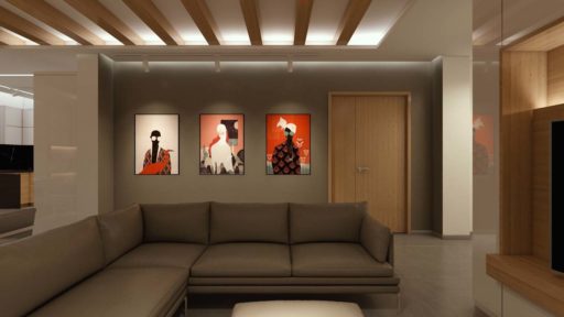 Yasin Delavar | Portfolio / Interior Designs / Residential II / Interior-4residential-4A